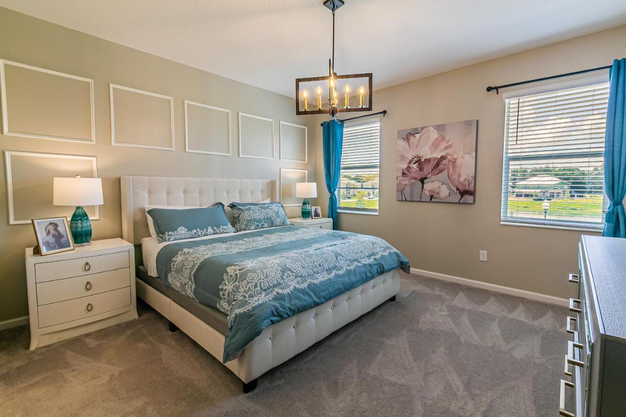 Luxury 12 Bedrooms Pool House 10 Min To Disney4630 Kissimmee Exterior foto