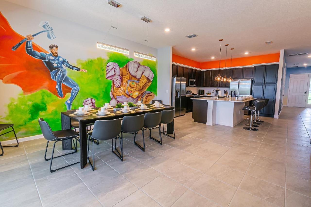 Luxury 12 Bedrooms Pool House 10 Min To Disney4630 Kissimmee Exterior foto